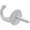 Hillman HILLMAN White Ceramic/Zinc Hook 1 pk 122406 - alternate 2